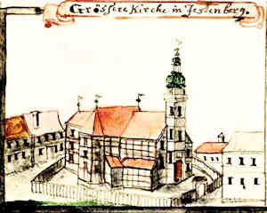 Grossere Kirche in Festenberg - Kościół wielki, widok ogólny